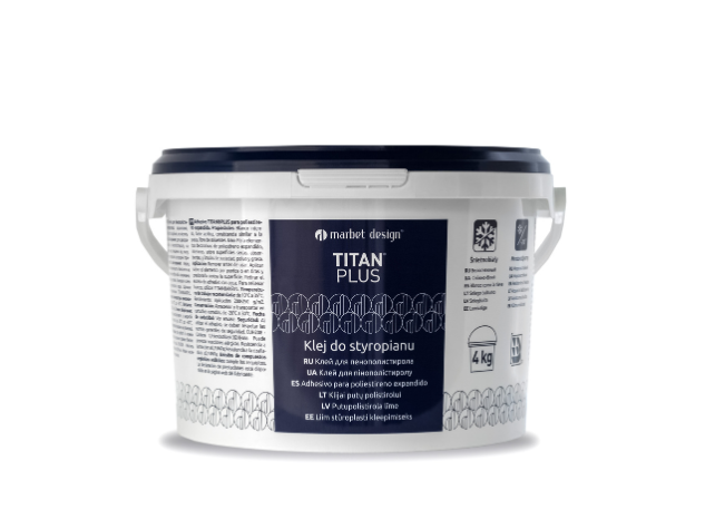 Klej do styropianu Titan Plus 4 kg